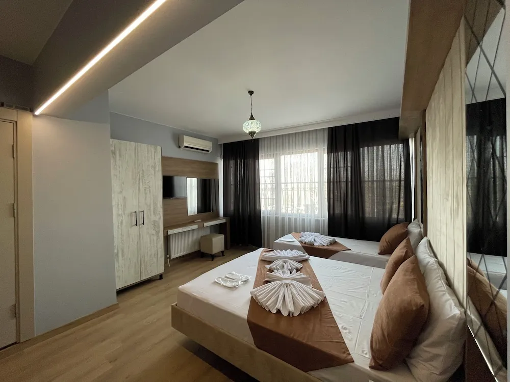 Classic Dört Kişilik Oda, Birden Çok Yatak, Şehir Manzaralı