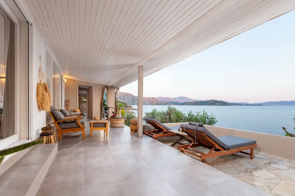 Grand Oda, Teras, Deniz Manzaralı