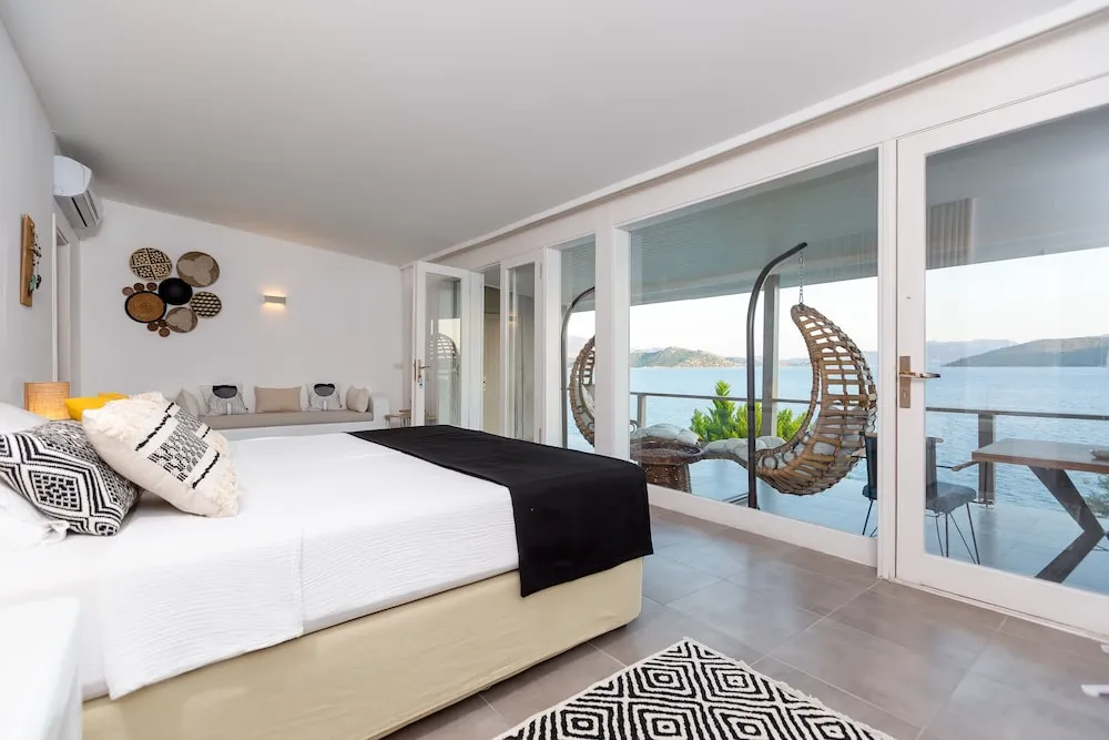 Honeymoon Oda, Balkon, Deniz Manzaralı