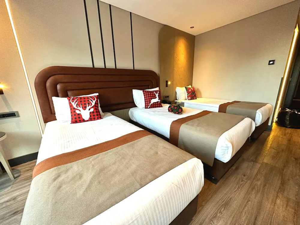 Deluxe Üç Kişilik Oda, 3 Tek Kişilik Yatak