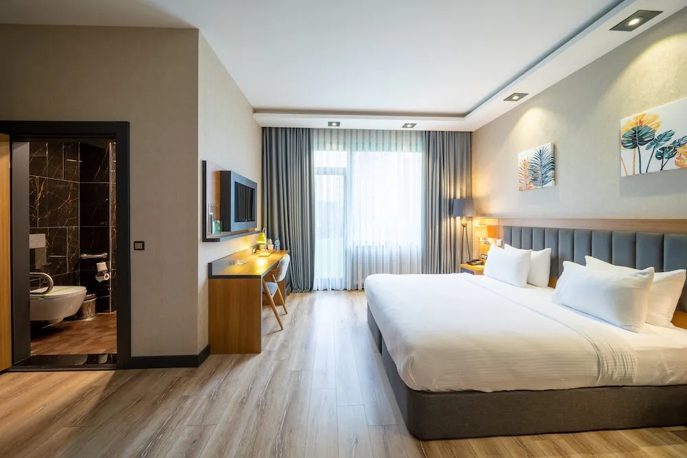 Premium Oda, 1 En Büyük (King) Boy Yatak, Engellilere Uygun, Sigara İçilebilir