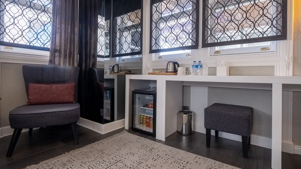 Family Room with City View