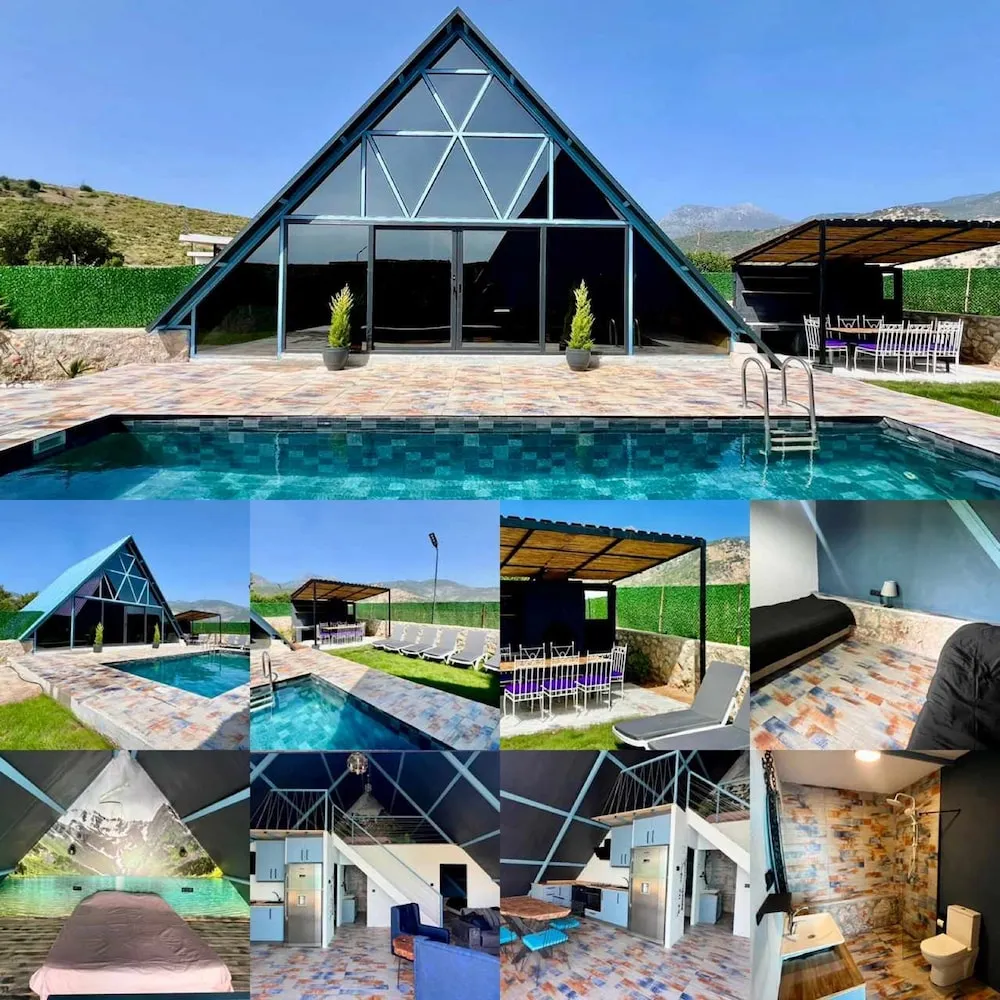 Deluxe Bungalov, 3 Yatak Odası, Dağ Manzaralı