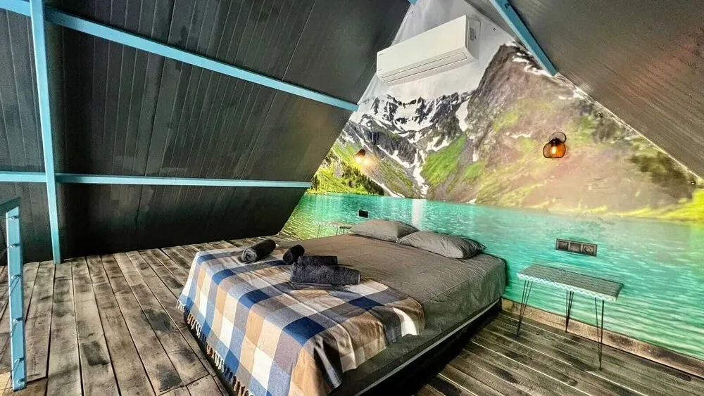 Deluxe Bungalov, 3 Yatak Odası, Dağ Manzaralı