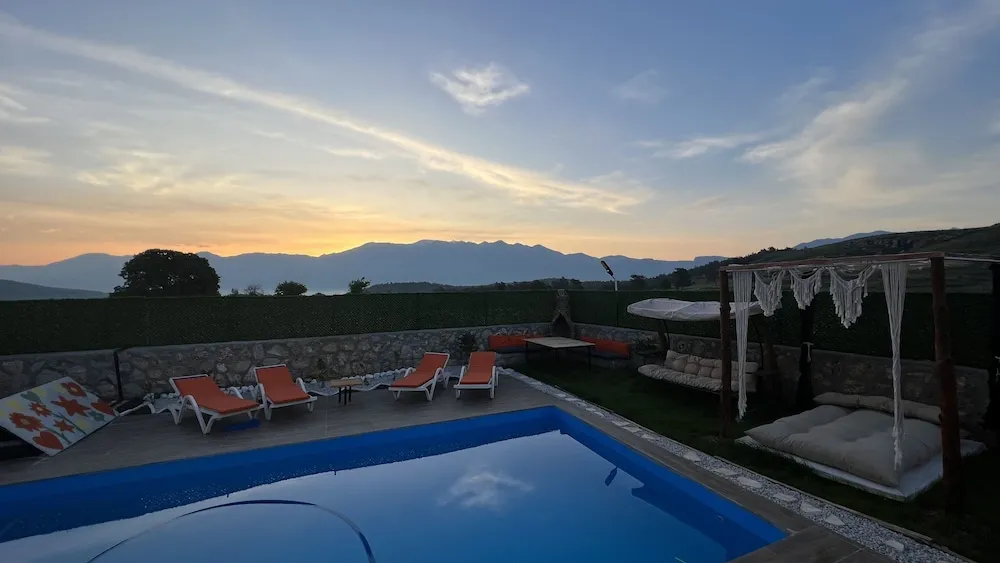 Family Bungalov, 2 Yatak Odası, Sigara İçilebilir, Dağ Manzaralı