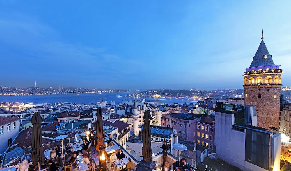 Deluxe Double Room with Galata Tower View