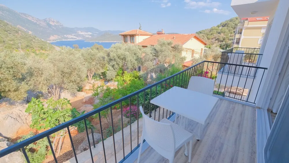 Standard Apart Daire, Balkon, Deniz Manzaralı