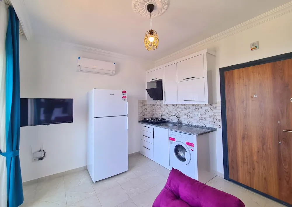 Economy Stüdyo, 1 Çift Kişilik Yatak, Balkon, Deniz Manzaralı