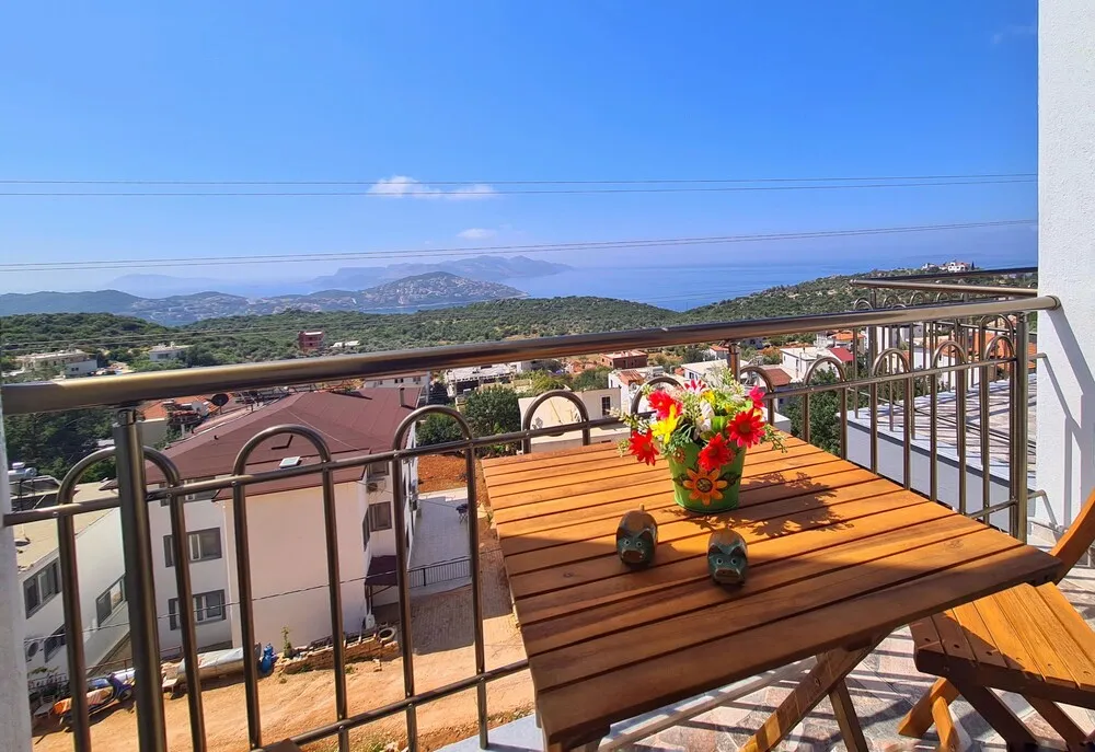 Economy Stüdyo, 1 Çift Kişilik Yatak, Balkon, Deniz Manzaralı