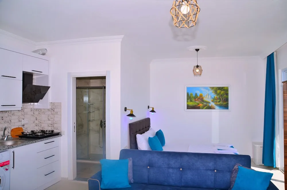 Deluxe Stüdyo, 1 Büyük (Queen) Boy Yatak ve Çekyat, Balkon/Veranda, Deniz Manzaralı