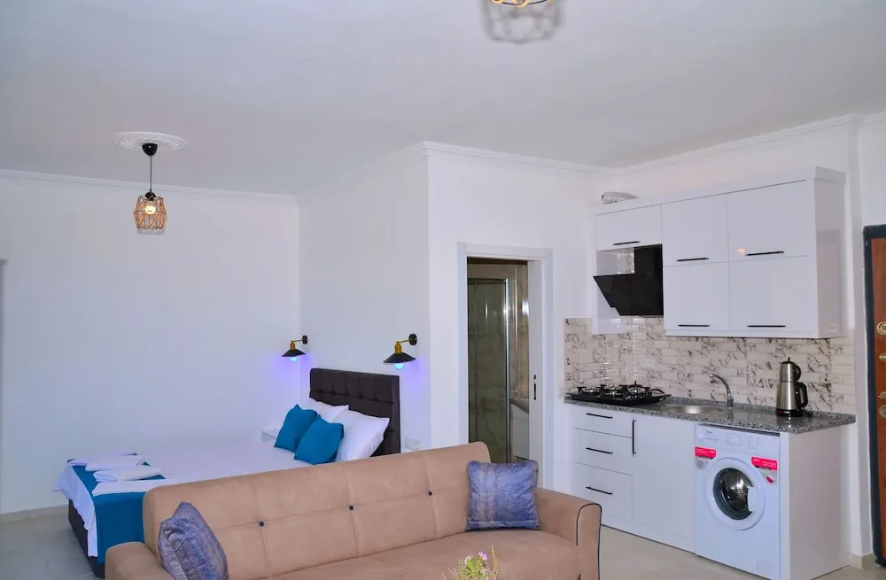 Deluxe Stüdyo, 1 Büyük (Queen) Boy Yatak ve Çekyat, Balkon/Veranda, Deniz Manzaralı