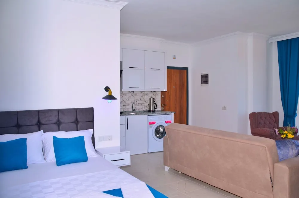 Deluxe Stüdyo, 1 Büyük (Queen) Boy Yatak ve Çekyat, Balkon/Veranda, Deniz Manzaralı