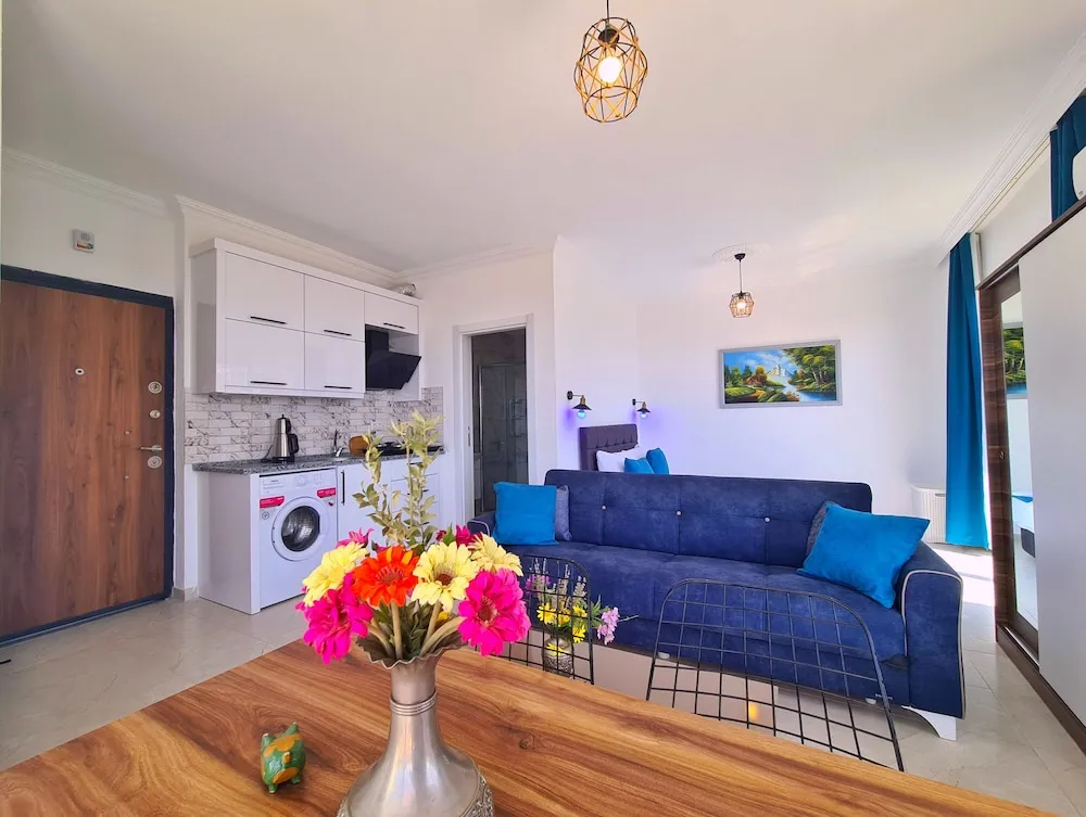 Deluxe Stüdyo, 1 Büyük (Queen) Boy Yatak ve Çekyat, Balkon/Veranda, Deniz Manzaralı