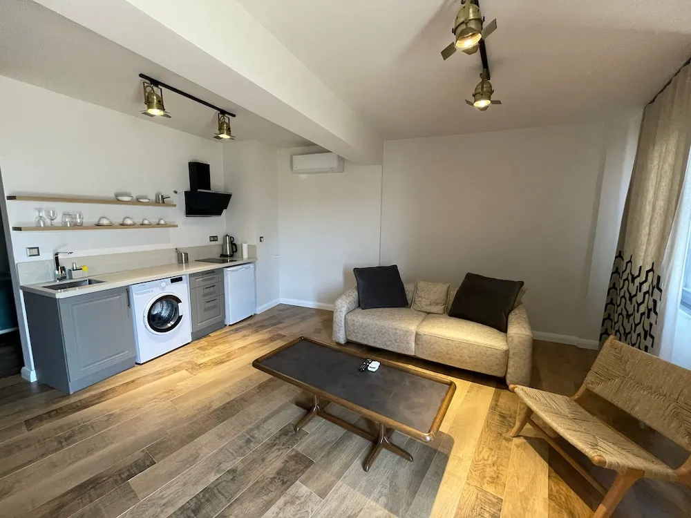 Deluxe Stüdyo Süit, Deniz Manzaralı, Bahçeli