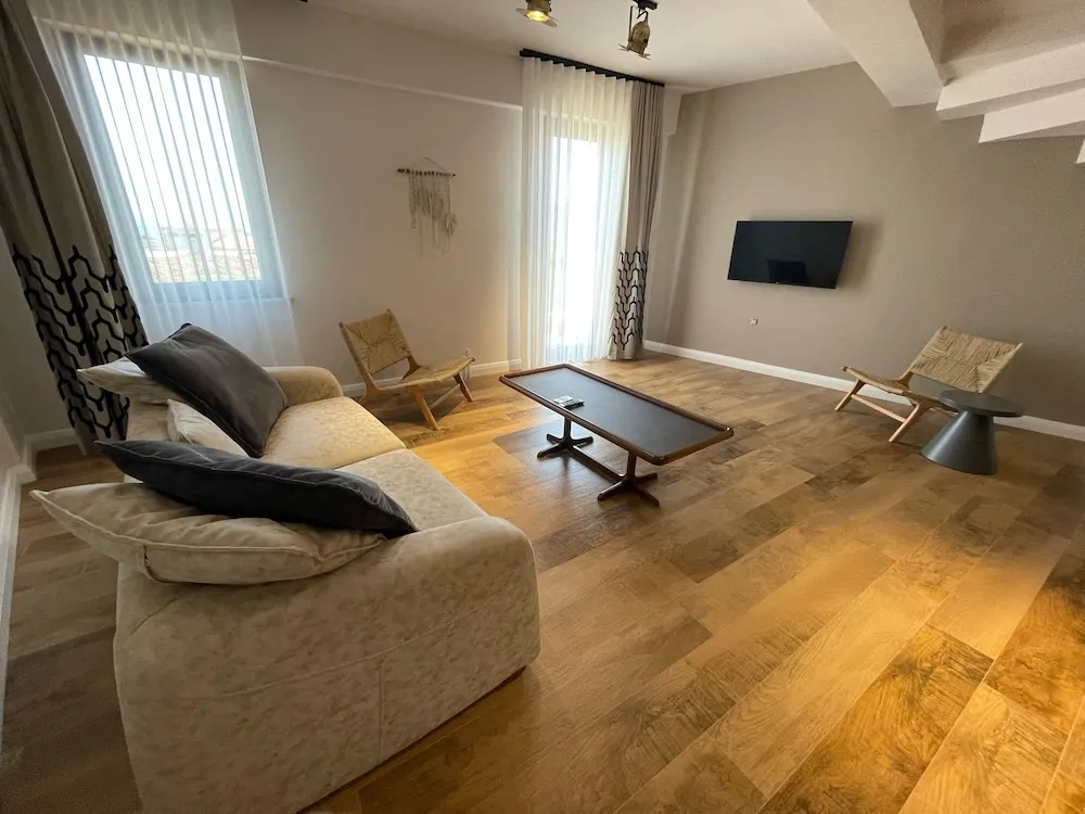 Deluxe Stüdyo Süit, Deniz Manzaralı, Bahçeli