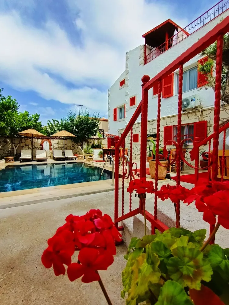 Deluxe Oda, 1 Büyük (Queen) Boy Yatak, Havuz Manzaralı