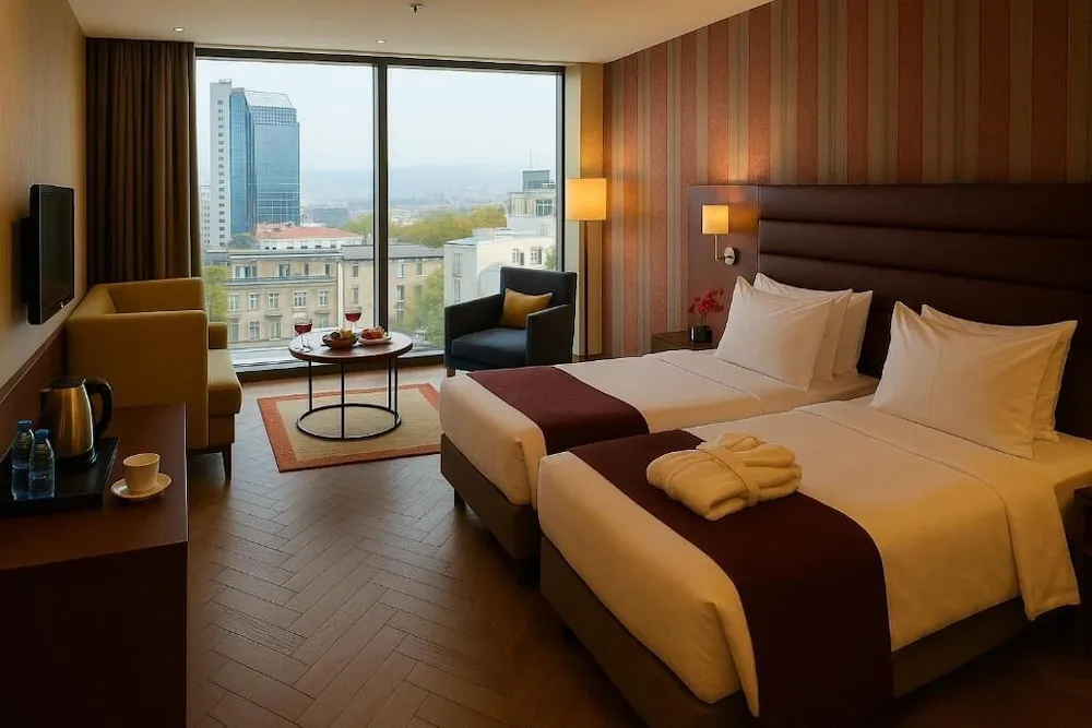 Deluxe Tek Büyük Yataklı Oda (Bosphorus View)