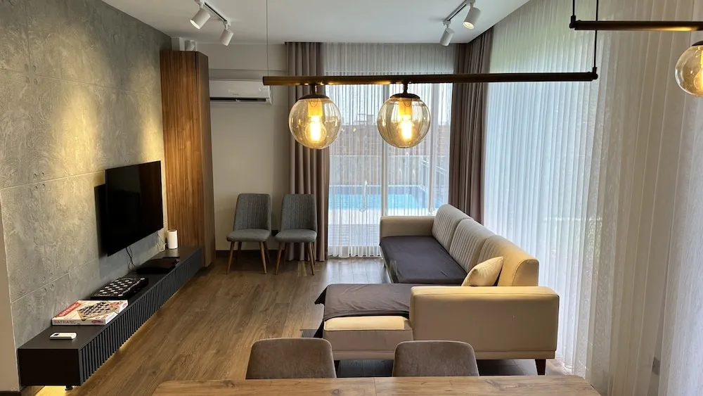 Deluxe Villa, 3 Yatak Odası, Kişiye Özel Havuzlu, Bahçeli