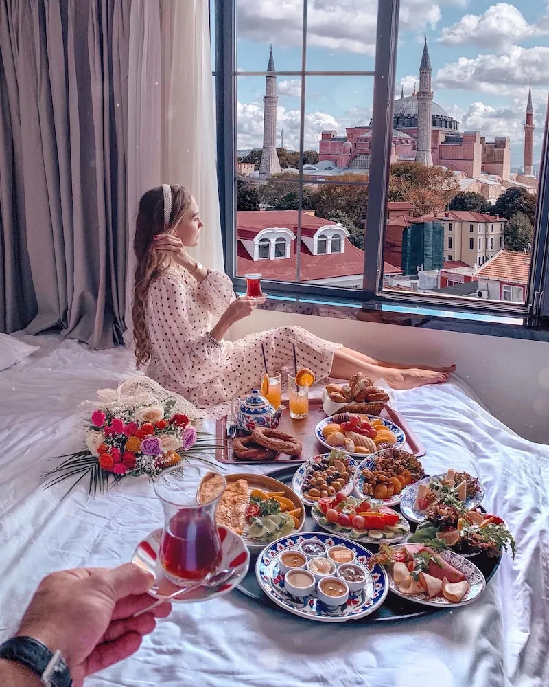 Superior Double or Twin Room with Hagia Sophia View