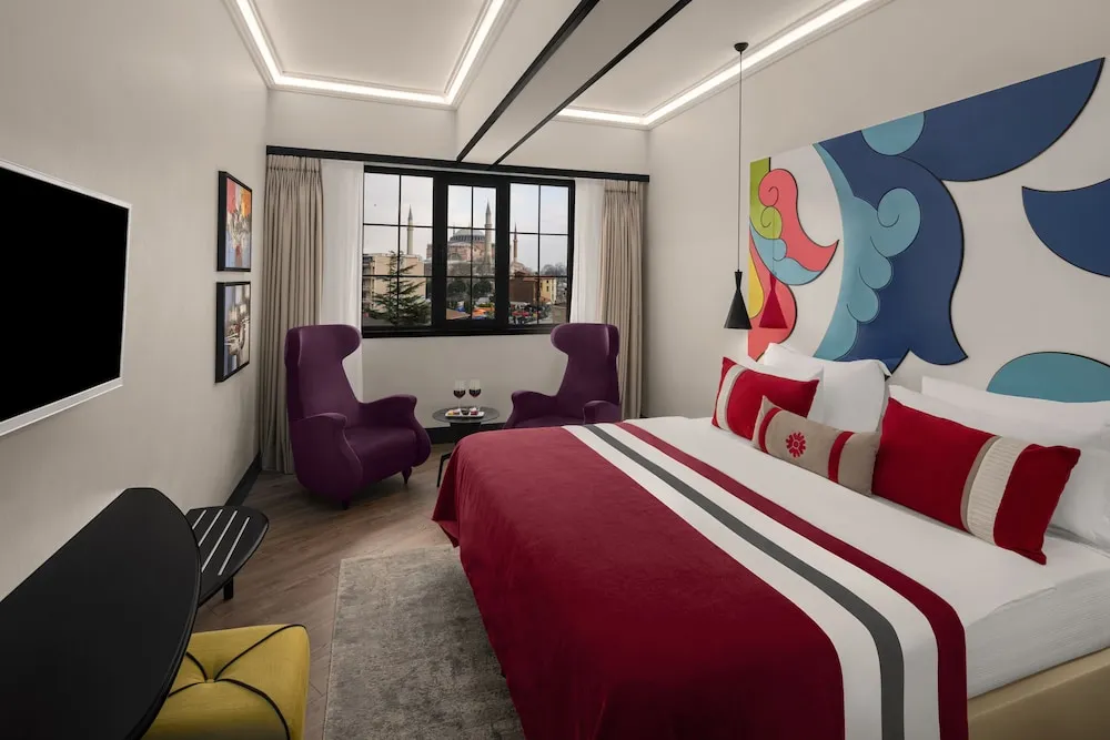 Superior Double or Twin Room with Hagia Sophia View