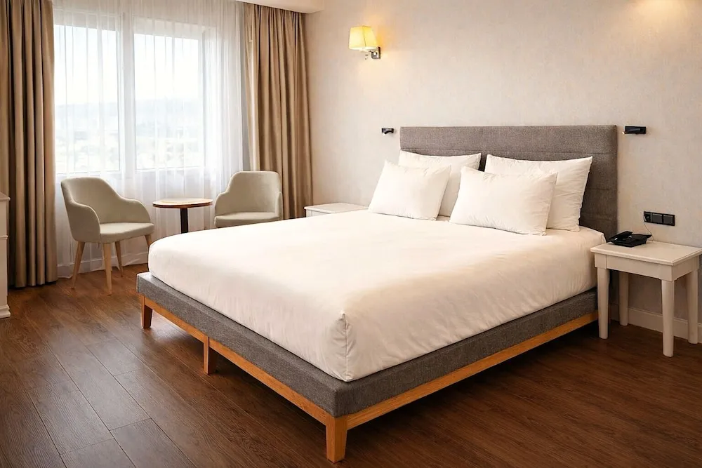 Standard Oda, 1 Çift Kişilik Yatak, Sigara İçilmez, Şehir Manzaralı