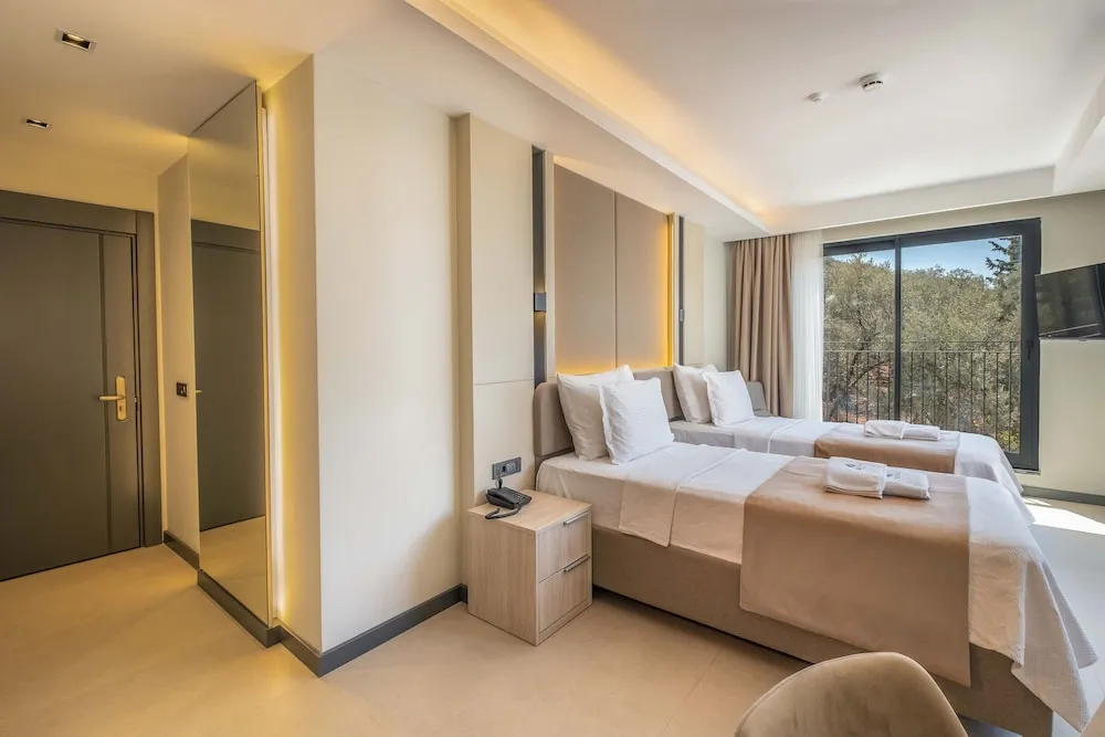 Deluxe İki Ayrı Yataklı Oda, Birden Çok Yatak, Balkon, Şehir Manzaralı