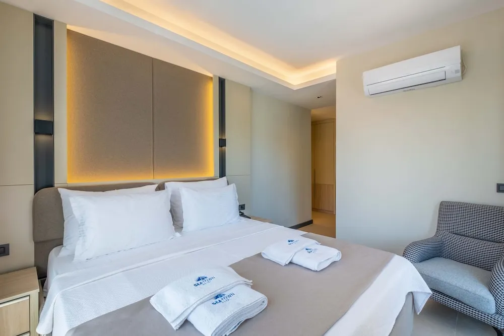 Deluxe Oda, 1 Büyük (Queen) Boy Yatak, Balkon, Şehir Manzaralı
