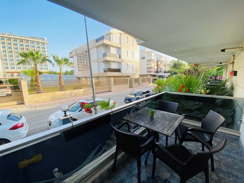 Garden Duplex with Balcony