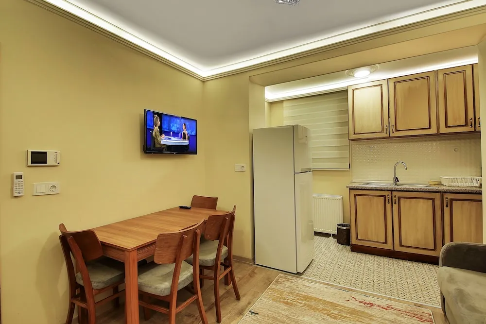 Family Dört Kişilik Oda, Mutfak, Ek Bina