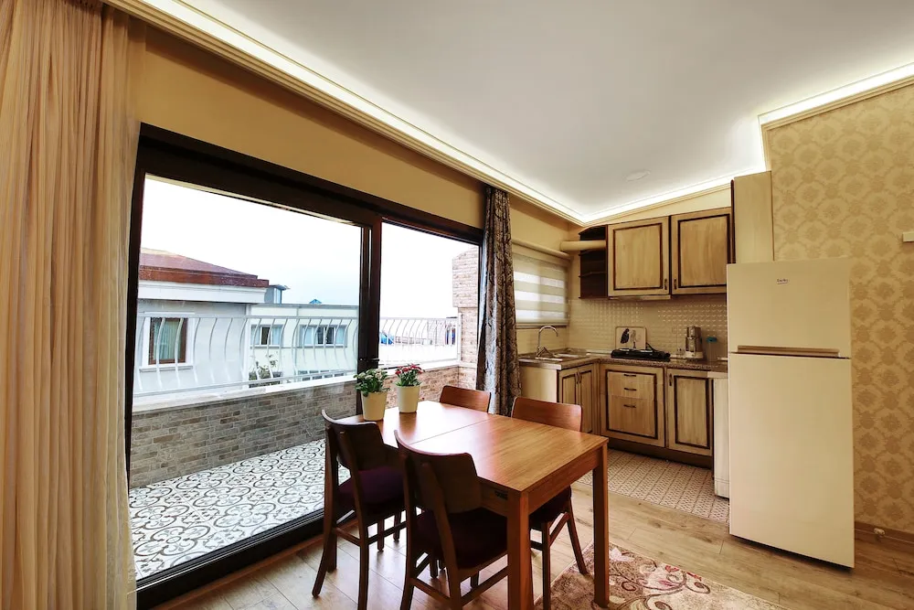 Family Dört Kişilik Oda, Teras, Deniz Manzaralı (Annex Building)