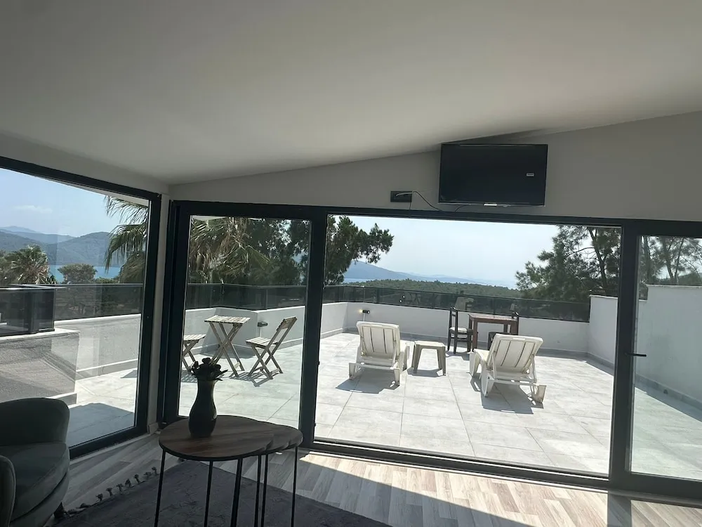 Elite Çatı Katı Süiti (Penthouse), 1 Yatak Odası, Deniz Manzaralı