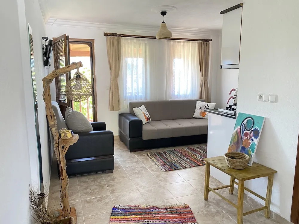 Basic Apart Daire, 1 Çift Kişilik Yatak ve Çekyat, Bahçe Manzaralı
