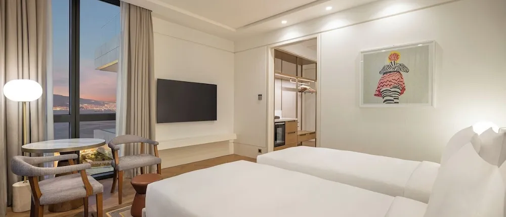 Deluxe Oda, 2 Tek Kişilik Yatak, Balkon