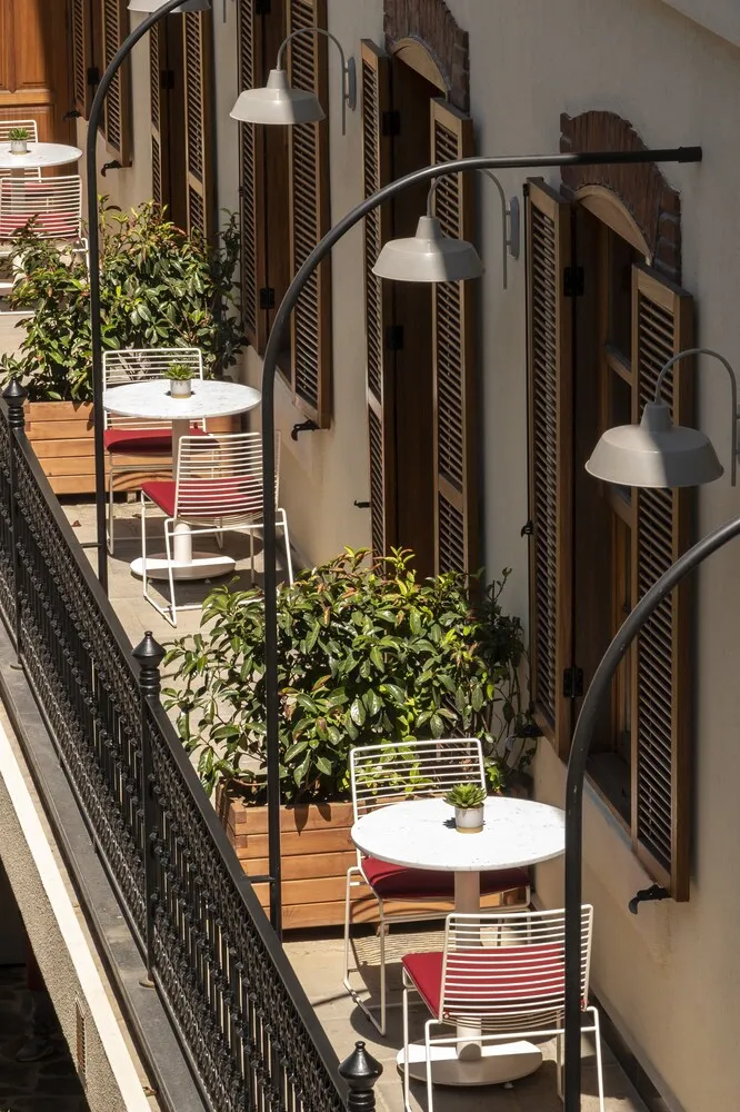 Courtyard Room with Balcony