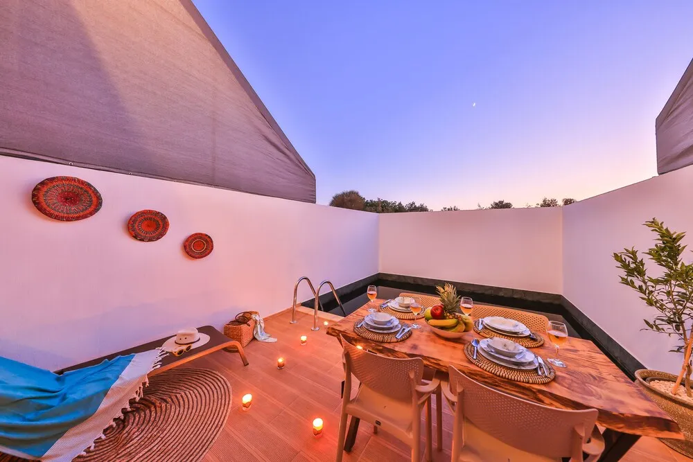 Deluxe Villa, 1 Yatak Odası, Mutfak, Havuz Manzaralı