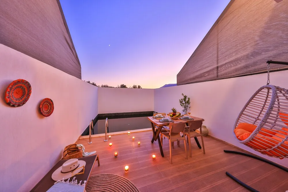 Deluxe Villa, 1 Yatak Odası, Mutfak, Havuz Manzaralı