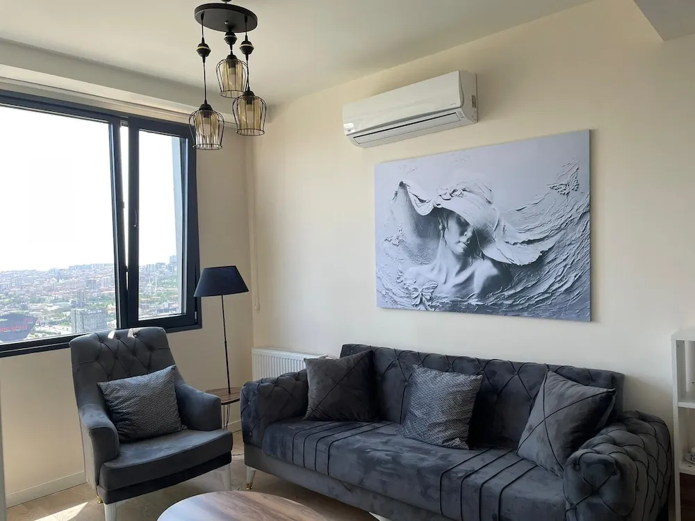 Deluxe Apart Daire, 1 Yatak Odası, Mutfak, Şehir Manzaralı