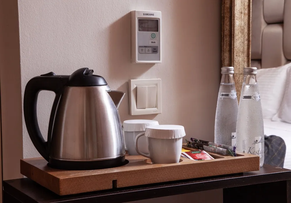 Deluxe Double Room with Brick Wall