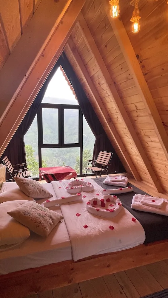 Family Bungalov, 2 Çift Kişilik Yatak