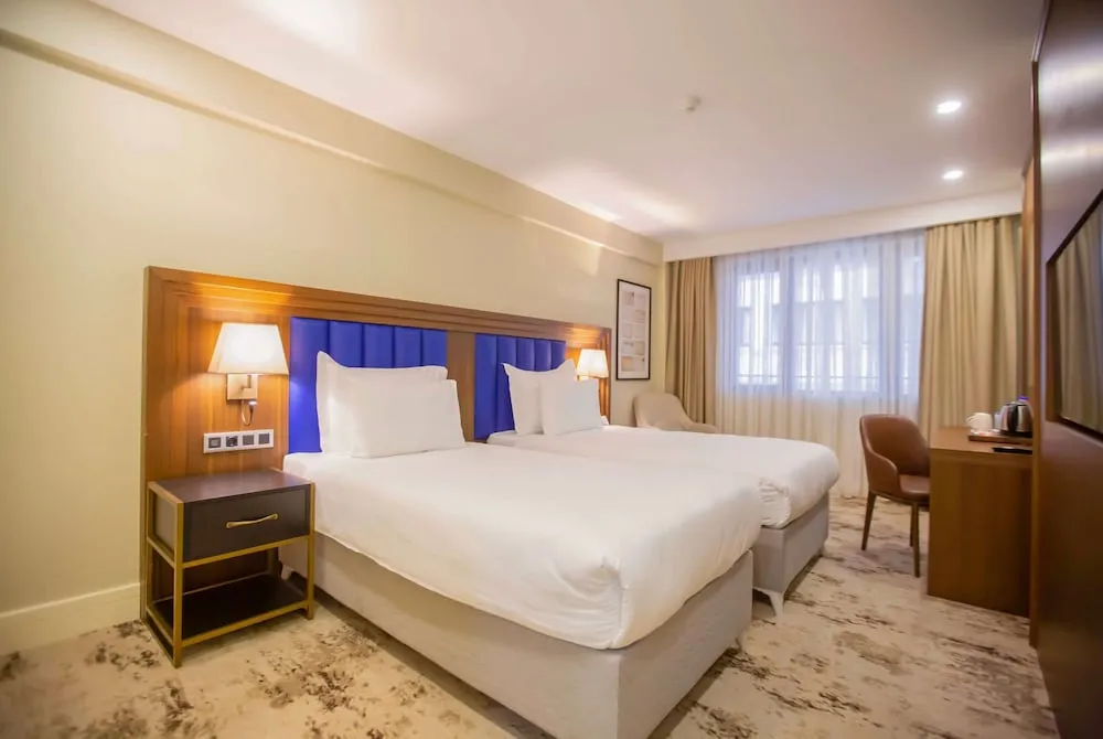 Deluxe Oda, 2 Tek Kişilik Yatak, Balkon