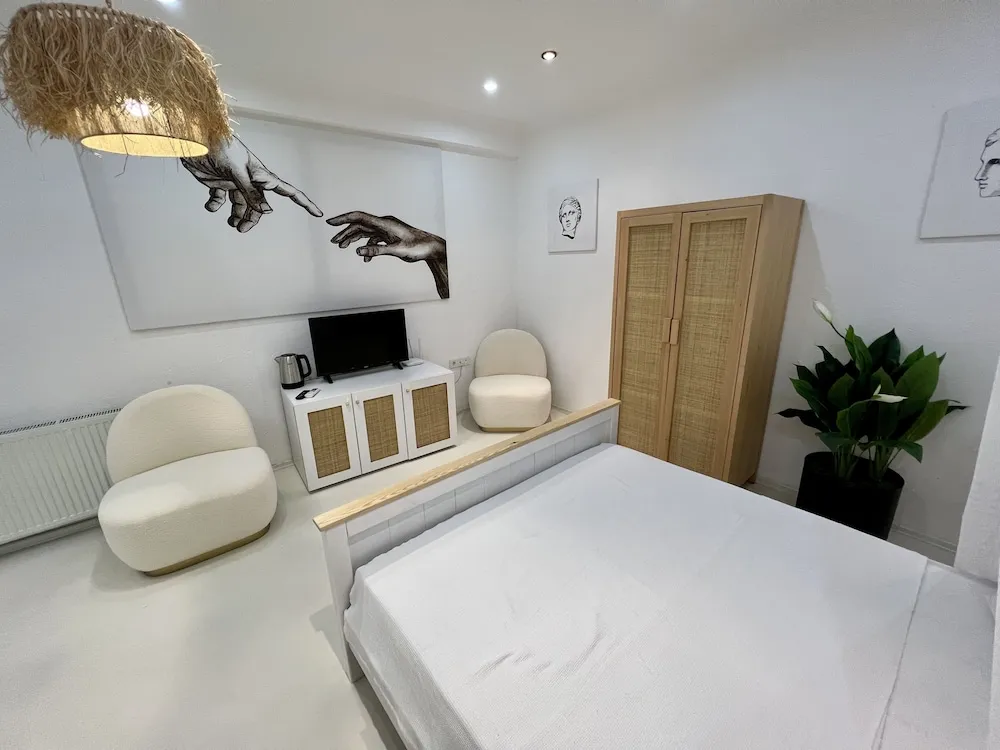 White Deluxe Room