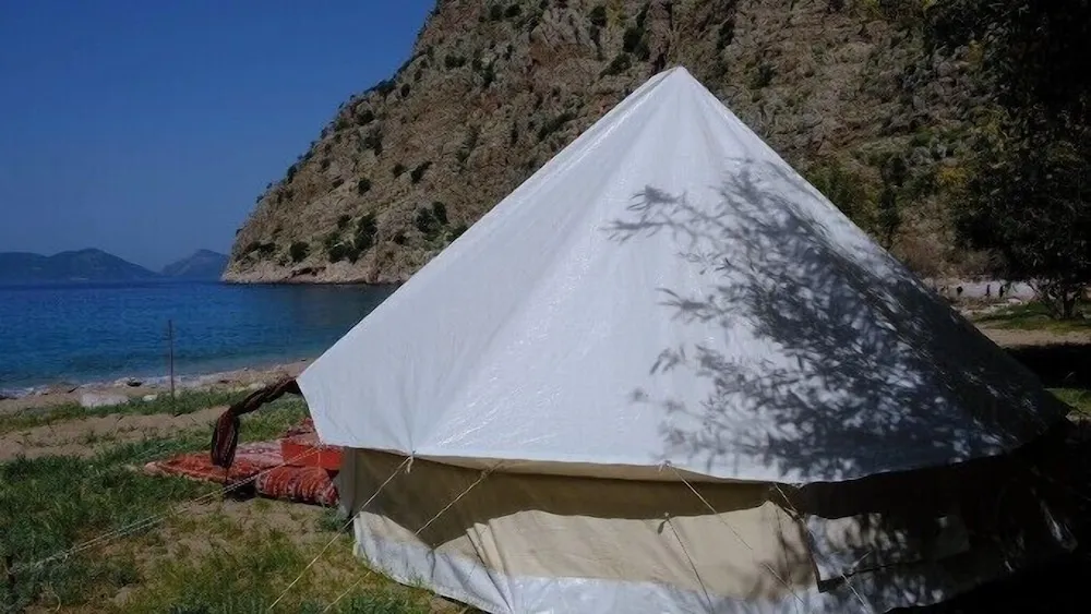 Design Çadır, Plaj Manzaralı, Bahçeli