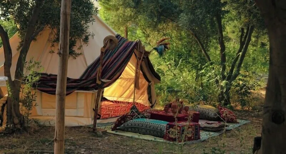 Design Çadır, Dağ Manzaralı, Bahçeli