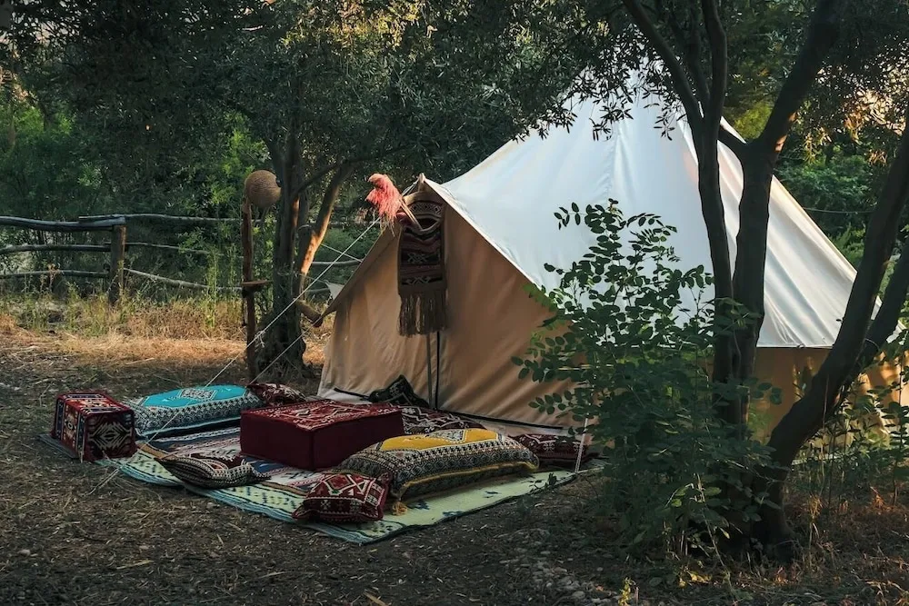 Design Çadır, Dağ Manzaralı, Bahçeli