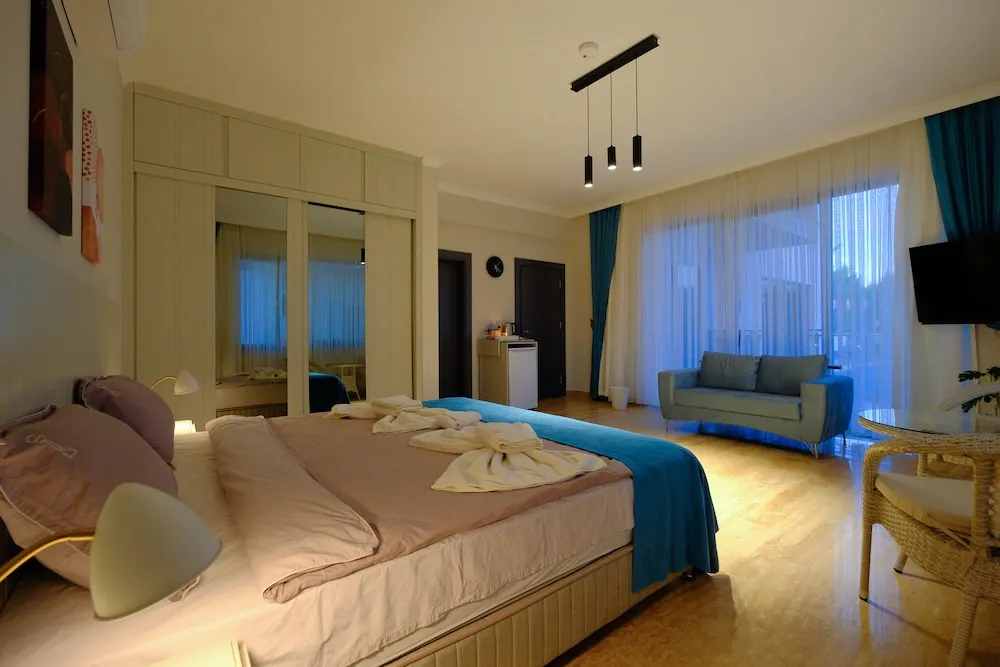 Deluxe Oda, 1 Yatak Odası, Balkon, Havuz Manzaralı