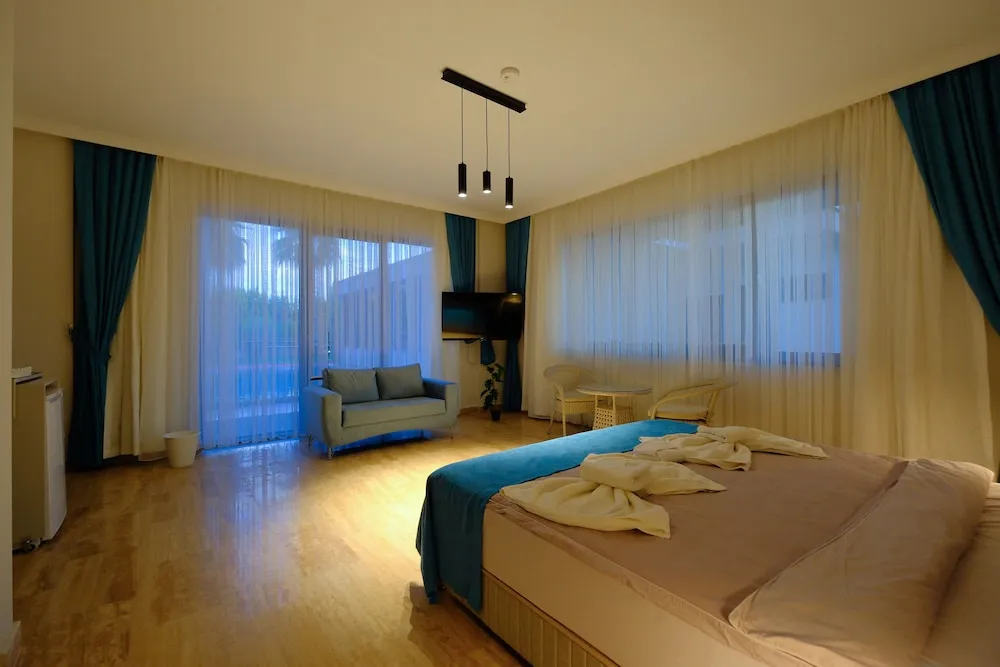 Deluxe Oda, 1 Yatak Odası, Balkon, Havuz Manzaralı