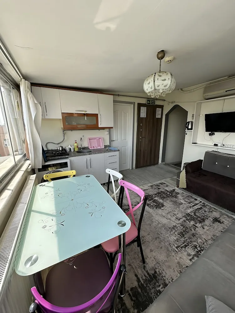 Deluxe Apart Daire, Mutfak, Deniz Manzaralı