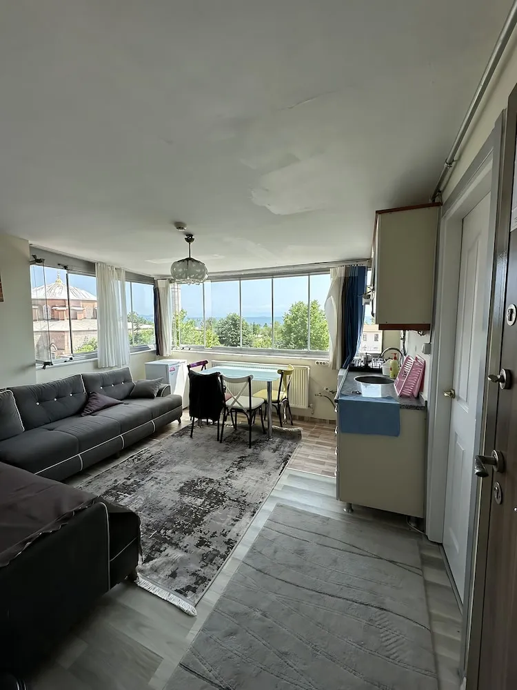 Deluxe Apart Daire, Mutfak, Deniz Manzaralı