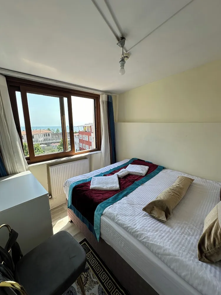 Deluxe Apart Daire, Mutfak, Deniz Manzaralı