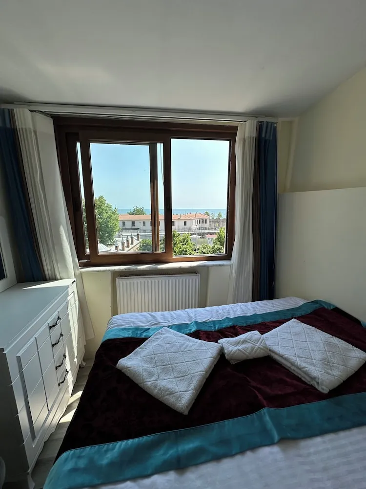 Deluxe Apart Daire, Mutfak, Deniz Manzaralı